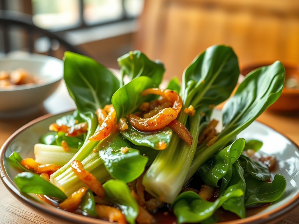 Quick & Easy Garlic Bok Choy Stir-fry